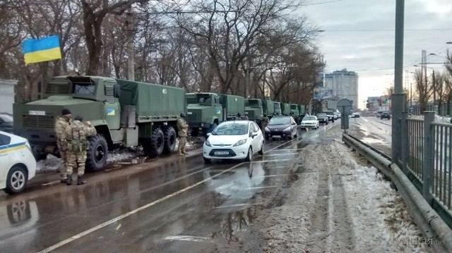 В Одессу прибыли автоматчики Нацгвардии — будут патрулировать улицы (Фото)