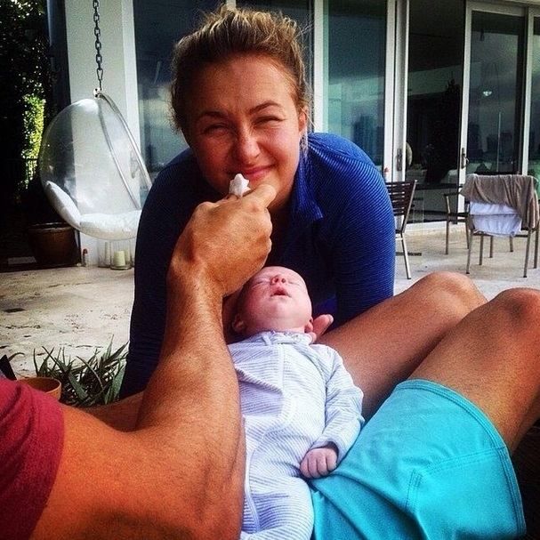 Кличко и Панеттьери показали новое фото маленькой дочки